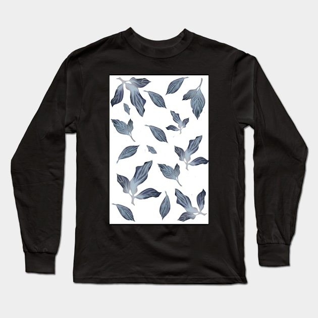 Leaves Long Sleeve T-Shirt by Kaeyeen